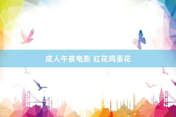 成人午夜电影 红花鸡蛋花